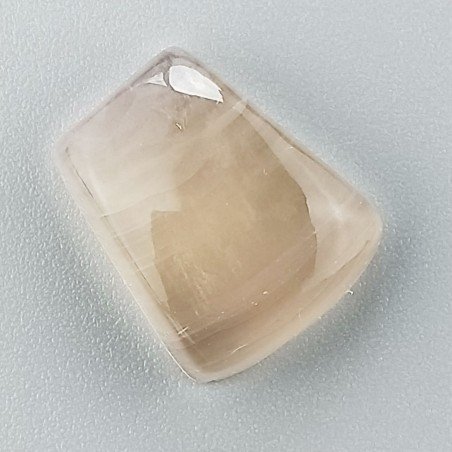Fluorite Naturale Forma Fantasia Piatto Cabochon Liscio Fatto a Mano 16X13X6mm 3,15gm 1pz
