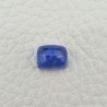 Tanzanite Naturale Forma Cuscino Piatto Cabochon Liscio Fatto a Mano 10X8X6mm 5,65 Carati 1pz