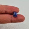 Tanzanite Naturale Forma Cuscino Piatto Cabochon Liscio Fatto a Mano 10X8X6mm 5,65 Carati 1pz