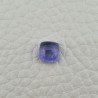 Tanzanite Naturale Forma Cuscino Quadrato Piatto Cabochon Liscio Fatto a Mano 7X7X4mm 2,45 Carati 1pz