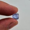 Tanzanite Naturale Forma Cuscino Quadrato Piatto Cabochon Liscio Fatto a Mano 8X8X4mm 2,85 Carati 1pz