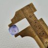 Tanzanite Naturale Forma Cuscino Quadrato Piatto Cabochon Liscio Fatto a Mano 9X8X5mm 3,95 Carati 1pz