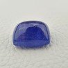Tanzanite Naturale Forma Cuscino Piatto Cabochon Liscio Fatto a Mano 22X17X13mm 52,15 Carati 1pz