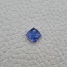 Tanzanite Naturale Forma Cuscino Quadrato Piatto Cabochon Liscio Fatto a Mano 8X8X4mm 3,10 Carati 1pz
