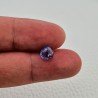 Tanzanite Naturale Forma Cuore Piatto Cabochon Liscio Fatto a Mano 6X6X4mm 2,20 Carati 1pz