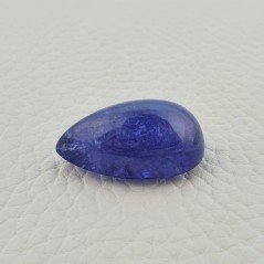 Tanzanite Naturale Forma Goccia Piatto Cabochon Liscio Fatto a Mano 25X15X12mm 38,80 Carati 1pz Tanzanite Naturale Forma Goccia Piatto Cabochon Liscio Fatto a Mano 25X15X12mm 38,80 Carati 1pz