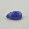 Tanzanite Naturale Forma Goccia Piatto Cabochon Liscio Fatto a Mano 25X15X12mm 38,80 Carati 1pz
