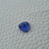 Tanzanite Naturale Forma Cuore Piatto Cabochon Liscio Fatto a Mano 9X9X5mm 3,40 Carati 1pz