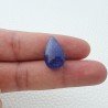Tanzanite Naturale Forma Goccia Piatto Cabochon Liscio Fatto a Mano 21X13X9mm 20,90 Carati 1pz