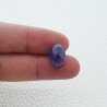 Tanzanite Naturale Forma Ovale Piatto Cabochon Liscio Fatto a Mano 14X10X7mm 10,80 Carati 1pz