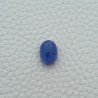 Tanzanite Naturale Forma Ovale Piatto Cabochon Liscio Fatto a Mano 14X10X7mm 9,70 Carati 1pz