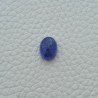 Tanzanite Naturale Forma Ovale Piatto Cabochon Liscio Fatto a Mano 13X10X6mm 8,30 Carati 1pz