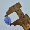 Tanzanite Naturale Forma Ovale Piatto Cabochon Liscio Fatto a Mano 13X10X6mm 8,30 Carati 1pz