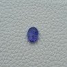 Tanzanite Naturale Forma Ovale Piatto Cabochon Liscio Fatto a Mano 14X10X6mm 7,20 Carati 1pz