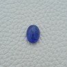 Tanzanite Naturale Forma Ovale Piatto Cabochon Liscio Fatto a Mano 13X10X6mm 7,15 Carati 1pz
