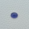 Tanzanite Naturale Forma Ovale Piatto Cabochon Liscio Fatto a Mano 11X9X4mm 4,25 Carati 1pz