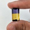 Ametrina Idrotermale Taglio Smeraldo Ottagono Sfaccettata a Mano Gemma Sciolta 23X13X9mm 20,70 Carati 1pz