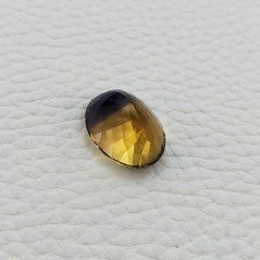 Ametrina Idrotermale Taglio Ovale Sfaccettata a Mano Gemma Sciolta19X14X11mm 17,40 Carati 1pz