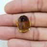 Ametrina Idrotermale Taglio Ovale Sfaccettata a Mano Gemma Sciolta19X14X11mm 17,40 Carati 1pz