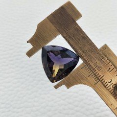 Ametrina Idrotermale Taglio Trillion Sfaccettata a Mano Gemma Sciolta 16X16X10mm 13,50 Carati 1pz