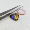 Ametrina Idrotermale Taglio Trillion Sfaccettata a Mano Gemma Sciolta 16X16X9mm 11,70 Carati 1pz