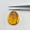 Topazio Citrino Idrotermale Taglio Ovale Sfaccettata a Mano Gemma Sciolta 21X16X11mm 22,75 Carati 1pz