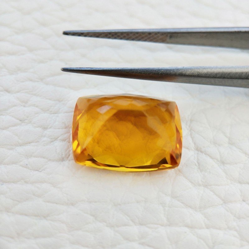 Topazio Citrino Idrotermale Taglio Cuscino Sfaccettata a Mano Gemma Sciolta 15X12X7-8mm 9,55 Carati 1pz Topazio Citrino Idrotermale Taglio Cuscino Sfaccettata a Mano Gemma Sciolta 15X12X7-8mm 9,55 Carati 1pz