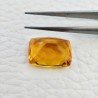 Topazio Citrino Idrotermale Taglio Cuscino Sfaccettata a Mano Gemma Sciolta 15X12X7-8mm 9,55 Carati 1pz