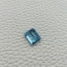 Acquamarina Idrotermale Taglio Taglio Smeraldo Ottagono Sfaccettata a Mano Gemma Sciolta 12X10X5-6mm 5,50 Carati 1pz