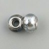 Perlina foro largo pietra trasparente 13.5x8.5mm 1pz