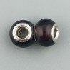 Perlina foro largo marrone mistique 13.5x8.5mm 1pz