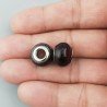Perlina foro largo marrone mistique 13.5x8.5mm 1pz
