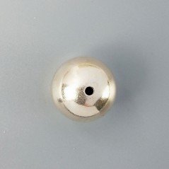 Distanziatore In Ottone Forma Tondo Lucido 20mm-Dorato 1pz