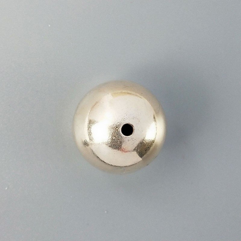 Distanziatore In Ottone Forma Tondo Lucido 20mm-Dorato 1pz