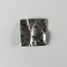 Connettore In Zama Forma Quadrata Lavorato Ossidato 28mm-Argentato 1pz