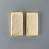 Distanziatore In Ottone Forma Rettangolo Satinato 14X26mm-Dorato 1pz