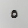Connettore In Zama Forma Ovale Ossidato 16X20mm-Argentato 1pz