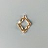 Connettore In Zama Forma Rombo 27X21mm-Dorato 1pz