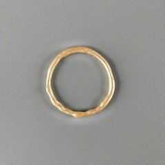 Connettore In Zama Opaco Forma Cerchio 30mm-Dorato 1pz