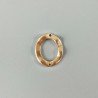 Connettore In Zama Opaco Forma Ovale 24mm-Dorato 1pz