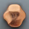 Distanziatore In Ottone Forma Fantasia Satinato 33X33mm-Ramato 1pz