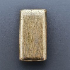 Distanziatore In Ottone Forma Rettangolo Satinato 12X22mm-Dorato 1pz