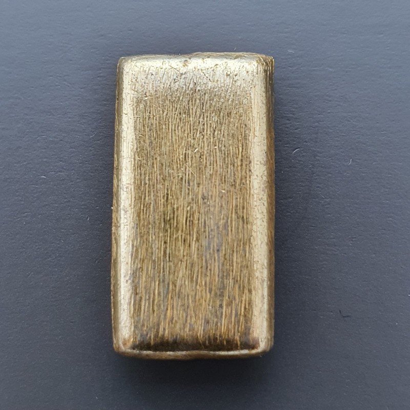 Distanziatore In Ottone Forma Rettangolo Satinato 12X22mm-Dorato 1pz
