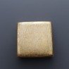 Distanziatore In Ottone Forma Quadrata Satinata 22mm-Dorato1pz