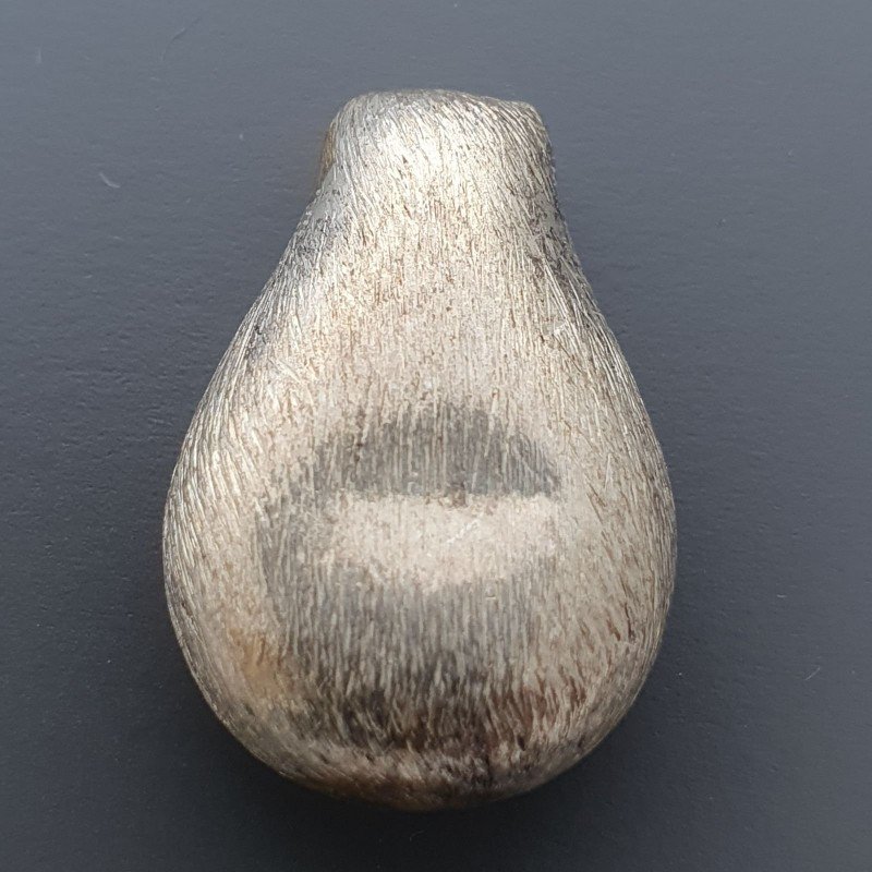 Distanziatore Di Ottone Forma Fantasia Satinata 18X25mm-Argentato 1pz