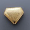 Distanziatore In Ottone Forma Diamante Satinato 22X27mm-Dorato 1pz