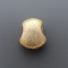 Distanziatore In Ottone Forma Fantasia Satinato12X14mm-Dorato 1pz