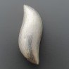Distanziatore In Ottone Forma Fantasia Satinata 30X11mm-Argentato 1pz