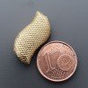 Distanziatore In Ottone Forma Fantasia Lavorata 20X10mm-Dorato 1pz
