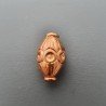 Distanziatore Di Ottone Forma Ovale Lavorato 08X13mm-Ramato 1pz